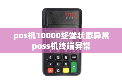 pos机10000终端状态异常poss机终端异常