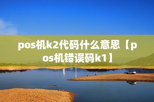 pos机k2代码什么意思【pos机错误码k1】