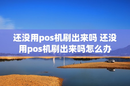 还没用pos机刷出来吗 还没用pos机刷出来吗怎么办