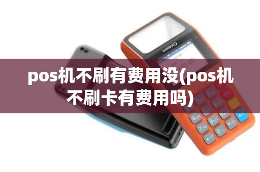 pos机不刷有费用没(pos机不刷卡有费用吗)