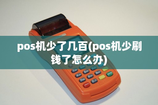 pos机少了几百(pos机少刷钱了怎么办)