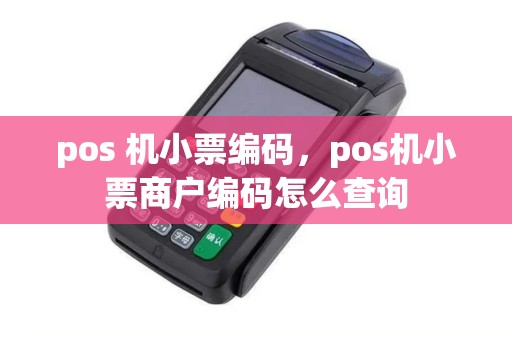 pos 机小票编码，pos机小票商户编码怎么查询