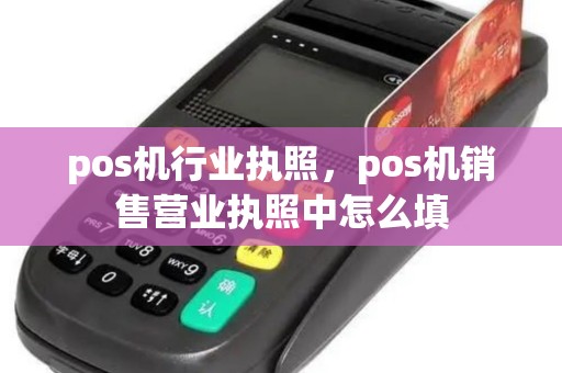 pos机行业执照，pos机销售营业执照中怎么填
