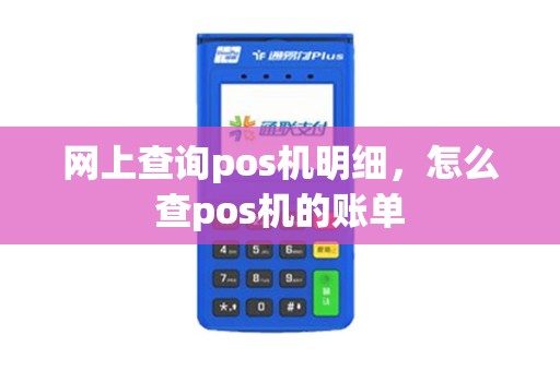 网上查询pos机明细，怎么查pos机的账单