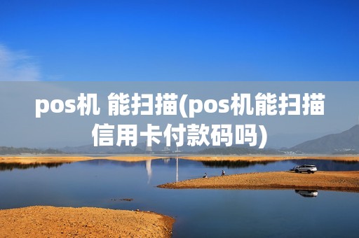 pos机 能扫描(pos机能扫描信用卡付款码吗)