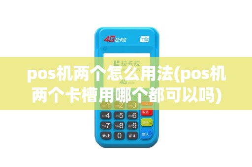 pos机两个怎么用法(pos机两个卡槽用哪个都可以吗)