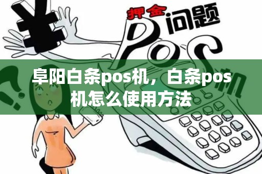 阜阳白条pos机，白条pos机怎么使用方法