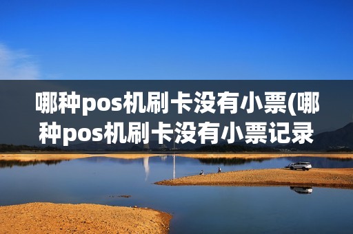 哪种pos机刷卡没有小票(哪种pos机刷卡没有小票记录)