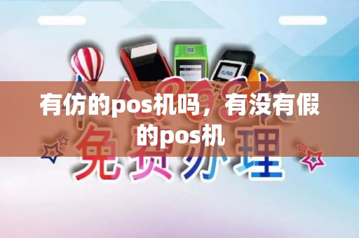有仿的pos机吗，有没有假的pos机