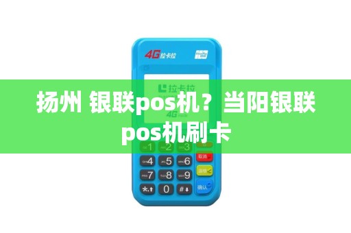 扬州 银联pos机？当阳银联pos机刷卡