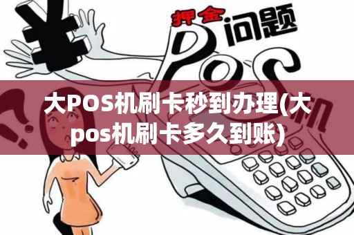 大POS机刷卡秒到办理(大pos机刷卡多久到账)