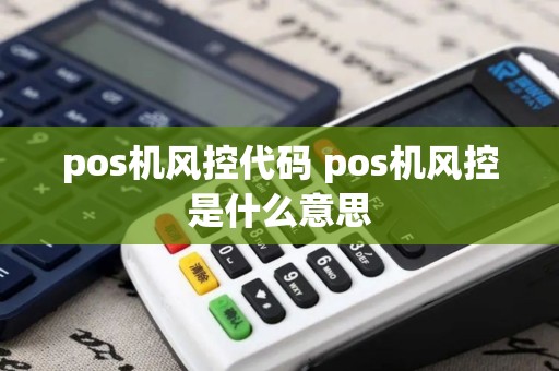 pos机风控代码 pos机风控是什么意思