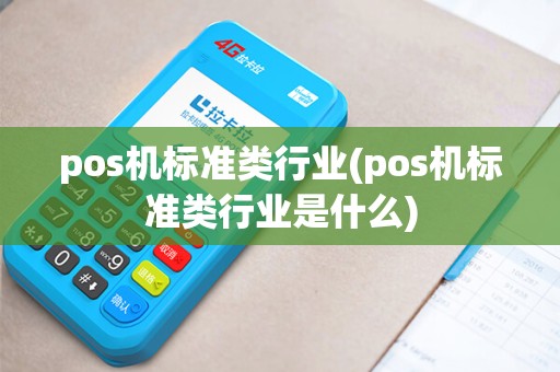 pos机标准类行业(pos机标准类行业是什么)