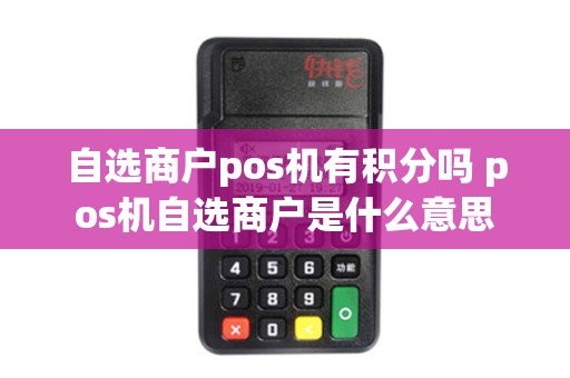 自选商户pos机有积分吗 pos机自选商户是什么意思