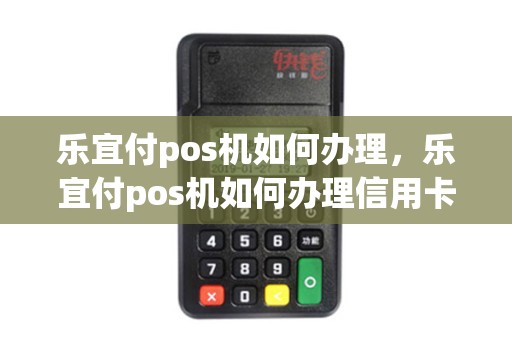 乐宜付pos机如何办理，乐宜付pos机如何办理信用卡