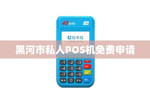 黑河市私人POS机免费申请