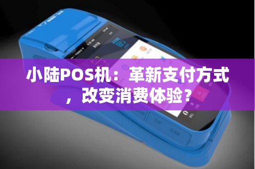 小陆POS机：革新支付方式，改变消费体验？