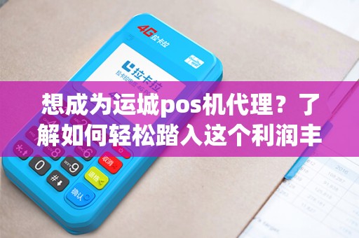想成为运城pos机代理？了解如何轻松踏入这个利润丰厚的行业！