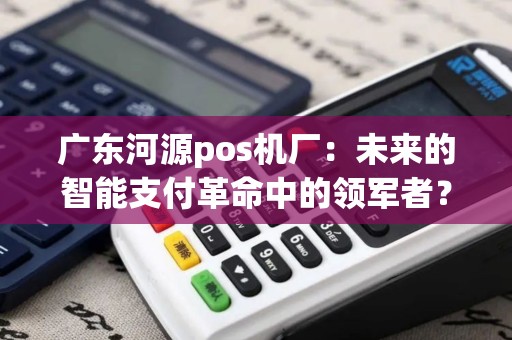 广东河源pos机厂：未来的智能支付革命中的领军者？