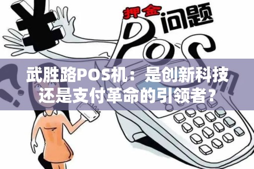 武胜路POS机：是创新科技还是支付革命的引领者？