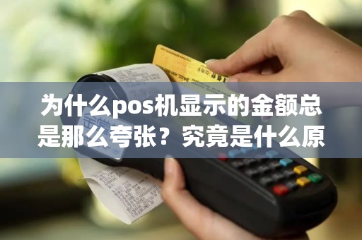 为什么pos机显示的金额总是那么夸张？究竟是什么原因导致的？