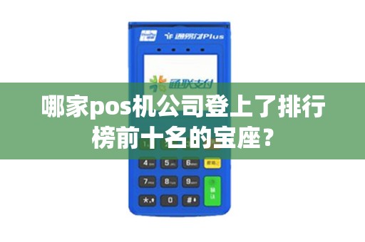 哪家pos机公司登上了排行榜前十名的宝座？