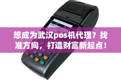 想成为武汉pos机代理？找准方向，打造财富新起点！