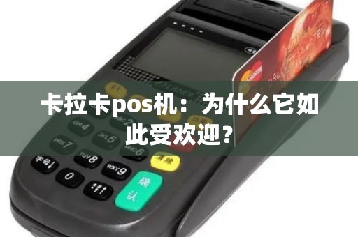卡拉卡pos机：为什么它如此受欢迎？