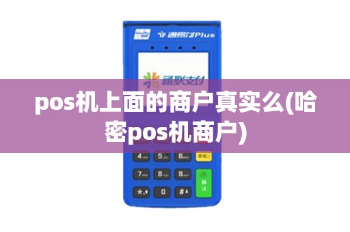 pos机上面的商户真实么(哈密pos机商户)
