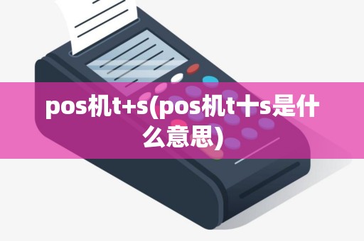 pos机t+s(pos机t十s是什么意思)