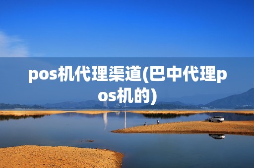 pos机代理渠道(巴中代理pos机的)