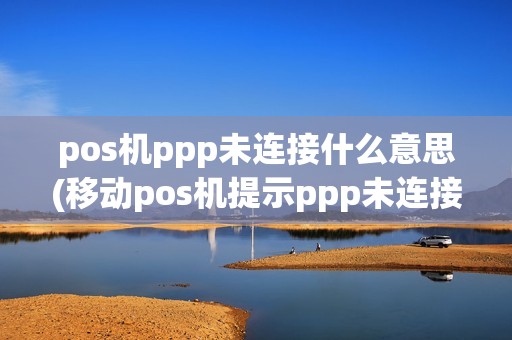 pos机ppp未连接什么意思(移动pos机提示ppp未连接)
