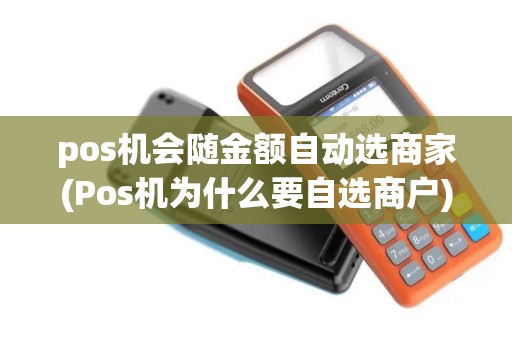 pos机会随金额自动选商家(Pos机为什么要自选商户)