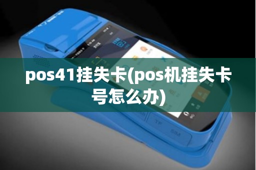 pos41挂失卡(pos机挂失卡号怎么办)