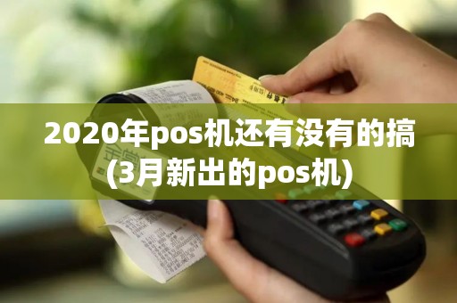 2020年pos机还有没有的搞(3月新出的pos机)