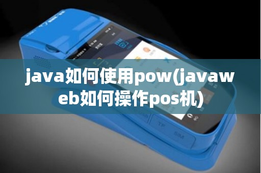 java如何使用pow(javaweb如何操作pos机)