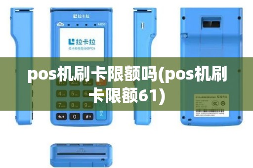 pos机刷卡限额吗(pos机刷卡限额61)