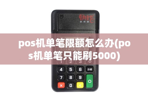 pos机单笔限额怎么办(pos机单笔只能刷5000)