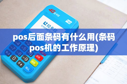 pos后面条码有什么用(条码pos机的工作原理)