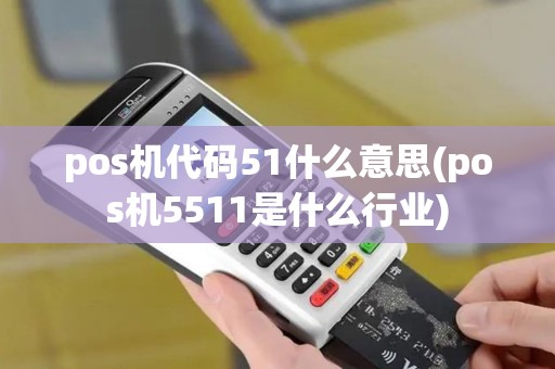 pos机代码51什么意思(pos机5511是什么行业)