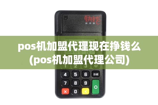 pos机加盟代理现在挣钱么(pos机加盟代理公司)