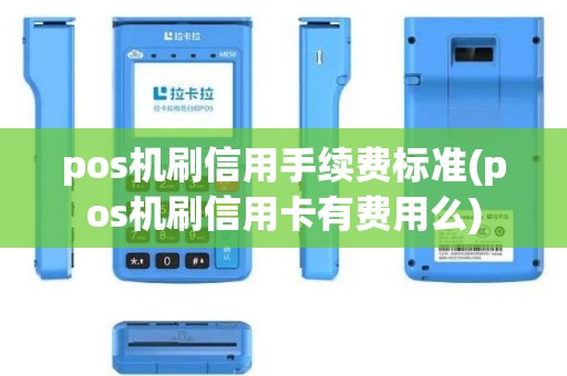 pos机刷信用手续费标准(pos机刷信用卡有费用么)