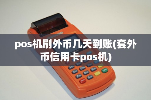 pos机刷外币几天到账(套外币信用卡pos机)
