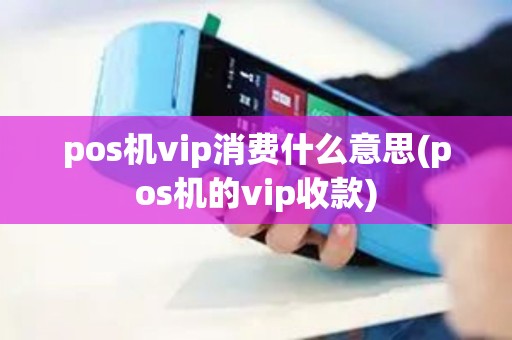 pos机vip消费什么意思(pos机的vip收款)