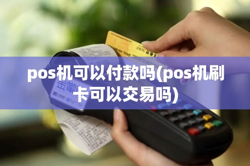 pos机可以付款吗(pos机刷卡可以交易吗)