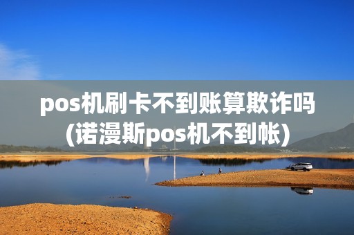 pos机刷卡不到账算欺诈吗(诺漫斯pos机不到帐)