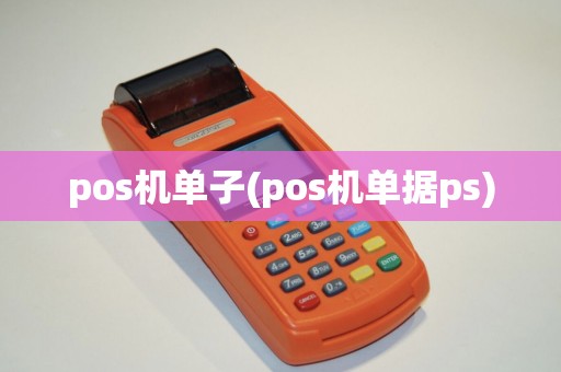 pos机单子(pos机单据ps)