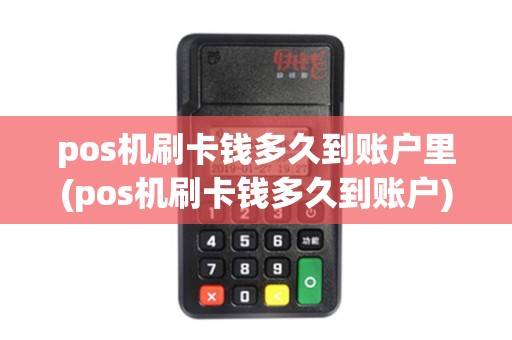 pos机刷卡钱多久到账户里(pos机刷卡钱多久到账户)