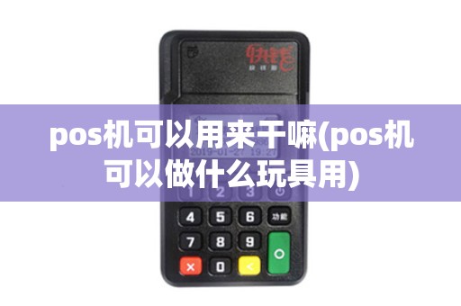 pos机可以用来干嘛(pos机可以做什么玩具用)
