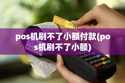pos机刷不了小额付款(pos机刷不了小额)
